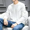 Comercio Exterior Cuello Redondo Ropa Interior Básica Color Sólido Ropa de Otoño Top 2026 Nuevo Estilo Tendencia Otoño Sudadera con Capucha de Manga Larga Hombre