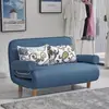 Sofá-cama dobrável, de dupla finalidade, multifuncional, adequado para ocupação individual ou dupla, ideal para apartamentos pequenos ou imóveis de aluguel, couro resistente a arranhões de gato, oferta especial, design moderno