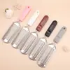 Raspador de Pies de Acero Inoxidable Transfronterizo, Removedor de Piel Muerta, Lima de Pies, Exfoliante de Talones, Herramienta para Cuidado de Pies, Molinillo de Pies Engrosado