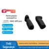Preto 51mm acústico magnético pequeno martelo supermercado com corda anti-roubo fivela roupas anti-roubo etiqueta dura 46mm mini pequeno martelo
