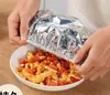 Prato de papel especial para Air Fryer, prato de folha de alumínio, bandeja de papel para assar no forno, folha de alumínio, prato à prova de óleo para alimentos, prato para churrasco