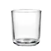 Taza de vela de vidrio en forma de U personalizada, taza de aromaterapia, adorno portavelas, taza vacía portavelas esmerilada de colores transfronteriza