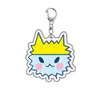 Chaveiro de Acrílico Tamagotchi Mercadoria de Anime Pingente Fofo em Estoque Dropshipping Desenho Animado