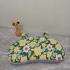 Funda de almohada de orejas de gato de tela gruesa funda de almohada de dibujos animados para niños y adultos funda de almohada comercio electrónico ventas en vivo en línea funda de almohada de algodón puesto de exposición