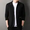 Cárdigan de Punto Andy de Terciopelo Anti-pilling para Hombre Talla Grande Stock Preciso Abundante Soporte Dropshipping Cantidades Grandes Más Favorables