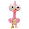 Llavero Colgante de Animal Lindo de Plástico Blando de Ojos Grandes Mono Elefante Animal Pequeño Accesorios para Bolsos Adornos Venta al por Mayor