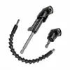 Adaptador de Destornillador en Ángulo de 105 Grados Transfronterizo Herramienta Flexible Varilla con Junta Universal de 360 Grados Juego de Varillas con Junta Esférica de Acero de Colores
