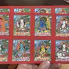 Tíbet Rekong Nepal Thangka Puro Pintado a Mano Figuras Guardianas de los Ocho Zodiacos Núcleo de Tarjeta 4*5
