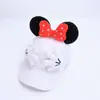 Bonito Sombrero de Pato para Bebé Súper Lindo Forma de Palma Gorra de Béisbol Infantil Nuevo Estilo Sombrero de Sol con Lazo 3D