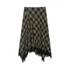 Comercio Exterior 2025 Invierno Nuevo Diseño de Moda para Mujer Nicho Versátil Casual de Corte Ajustado Falda 9775953