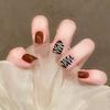 Coleção de unhas oferta especial liquidação últimas peças liquidação não retornável manicure patch de unha postiça feito à mão comprimento curto médio