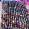 2*4mm cuentas de ábaco color yema de huevo natural DIY hechas a mano accesorios de joyería semiacabados para collares y pulseras venta al por mayor transfronteriza