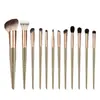 Lades Serie Dragón Dorado Brocha Individual para Maquillaje Brocha para Párpado Inferior Brocha de Detalle Brocha para Delineador Brocha para Difuminar Corrector