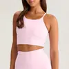 Chaleco deportivo ajustado de color liso transfronterizo Chen Shijie con tiras cruzadas y hermoso diseño en la espalda, chaleco de yoga con copas para mujer