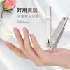 Cortauñas para Manicura del Hogar Set de 3 Piezas Herramientas de Manicura para Adultos Tijeras para Uñas Boca Oblicua Set Grande de Cortauñas Fabricante