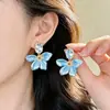 Tk Pendientes de Borla Geométricos con Pedrería de Lujo Ligero Más Vendidos Moda Nicho Aretes Pendientes de Gama Alta
