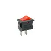 Interruptor basculante KCD11 10*15mm interruptor de encendido mini 2/3 pines 2 posiciones 3 posiciones interruptor circular para lámpara de escritorio/juguete