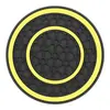 Patrón de panal de doble círculo taza cruzada fuente transfronteriza directo de fábrica alfombrilla para taza de coche almacenamiento alfombrilla redonda para taza alfombrilla antideslizante coche
