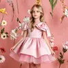 Vestidos Europeos y Americanos para Niños, Vestidos de Princesa, Faldas Tutú, Disfraces para Presentaciones de Piano, Vestidos de Malla con Lentejuelas para Niños de un Año