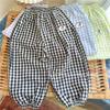 Pantalones Bordados para Niños Verano Estilo Coreano Sueltos Casuales Pantalones Antimosquitos para Niños y Niñas