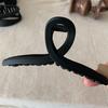 Grampo de Cabelo Melard Linha Ondulada para Mulheres 2026 Novo Estilo Presilha de Cabelo de Alta Qualidade para Coques na Parte de Trás da Cabeça Presilha de Tubarão Acessório de Cabelo