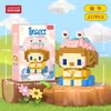 Compatível com figuras de desenho animado Lego, blocos de construção de alta precisão de micropartículas de caixa surpresa, brinquedo educativo infantil, presente, atacado e entrega transfronteiriça