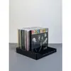 Estante para Discos CD Set de 12 Piezas Caja de Almacenamiento para Discos DVD Soporte de Exhibición Álbum de Almacenamiento de Escritorio para CD Estuche para Discos DVD