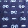 Tela de algodón puro teñido anudado hecha a mano de estilo étnico, para sofá, mantel, ropa, tela teñida en azul, estilo pastoral vintage.