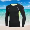 Traje de Baño Talla Grande Gordo para Hombre, Traje Dividido de Cuerpo Entero con Mangas Largas, Pantalones, Protección Solar, Secado Rápido, Cálido, Traje de Neopreno para Snorkel y Medusas