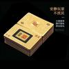 Lámina de oro esmerilado Oro Oro blanco Plata Mahjong Póker Plástico Mini Mahjong Portátil Juego de viaje