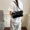 Bolso cruzado tejido para mujer 2026 nuevo, a la moda, de nicho, de alta gama, versátil, elegante, con diseño de bolso almohada de alta gama