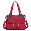 Bolsa de ombro das mulheres moda nova moda simples saco mensageiro de grande capacidade de meia-idade mochila de viagem da mãe bolsa das mulheres