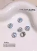 K9 Accesorios para Uñas Estilo Huevo de Paloma Sin Fondo Producto Terminado Brillante Diamante en Montículo Oval Lujo Accesible Versátil Diamante para Uñas de Gama Alta Bola de Diamante