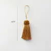 Pensamiento de siete colores nuevo estilo chino multi-cabeza doble capa borla colgante decoración caja de regalo embalaje de regalo materiales para floristería DIY