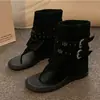 Sandalias Chanclas con Plataforma Oculta para Mujer 2026 Nuevas de Verano Tacón de Cuña Botines Cortos de Moda Estilo Chica Caliente Sandalias Romanas Remachadas