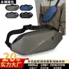 Riñonera de Moda Transfronteriza para Hombre, para Viajes al Aire Libre, Bolso de Pecho Multifuncional de Gran Capacidad, Bolso Cruzado de Hombro Casual y Versátil