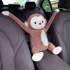 Caja de pañuelos creativa para coche, bonita caja de reposabrazos para coche con forma de muñeca, caja de pañuelos para colgar, bolsa, suministros de decoración para coche