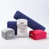 Caja de Joyería de Terciopelo Italiano Etiqueta Dorada, Caja de Embalaje de Anillo de Terciopelo de Alta Gama, Caja de Almacenamiento de Joyería con Logo Imprimible