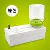 Pequeño Lavaplumas para Inodoro Artefacto Lavaplumas Multifuncional Cepillo de Lavado Lavador de Cepillos Pintura Acuarela Cambio Automático de Agua