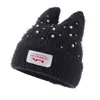 Gorro de Punto con Orejeras de Piel Sintética de Visón Lindo Transfronterizo Estilo Loverboy Cálido de Invierno Engrosado Gorro de Punto Gorro Hip-Hop Tendencia