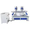 Máquina de Gravação em Relevo de Cabeça Dupla Oito Cabeças Máquina de Relevo CNC Máquina de Relevo de Oito Cabeças com Eixo Duplo Processamento em Lote com Acoplamento de Múltiplas Cabeças