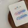 Nueva serie de jugos lindo clip para flequillo de fruta sin costuras clip cosmético