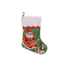 Decoración navideña, variedad de calcetines navideños, calcetines de dulces navideños, bolsa de regalo con colgante de árbol de Navidad, calcetines navideños al por mayor