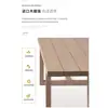 Mesa y Sillas de Teca para Exteriores Muebles de Jardín para Patio Villa al Aire Libre Mobiliario para B&B Mesa y Sillas de Comedor de Madera Maciza Personalización de Fábrica Transfronteriza