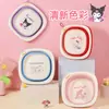 Cuenco Plegable Multifuncional Sanrio Azucarero Lavabo Espesado Lavadero para Dormitorio Lavabo para Pies de Bebé Lavabo para el Hogar