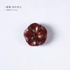 Marea nacional Sándalo chino sándalo rojo DIY tallado flor de siete pétalos/Ruyi/hoja de loto colgante de nube trasera accesorios de joyería