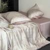 Colcha Fresca de Verano Jacquard Avanzado 60 Lanjing Tencel Juego de Cuatro Piezas Funda de Cama Colcha Fresca de Seda de Hielo Núcleo de Colcha Delgado