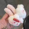 Otoño e Invierno pelo de conejo peludo calabaza de azúcar cuerda para el pelo pin para el pelo niña suave lindo anillo de pelo de fresa accesorios para el pelo de cola de caballo de estudiante