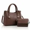 Bolsa Feminina 2026 Novo Estilo Estilo Coreano Fresco Conjunto de Duas Peças Bolsa de Ombro Único Transversal Essencial para o Trabalho Bolsa Tote