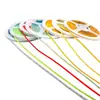Fita de LED Cob Autoadesiva Ultra-Fina de 3mm de Largura, Luz de Linha Colorida Flexível, Canaleta de 5mm, Tira de Luz Decorativa para Modelo de Carro